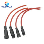 5PCS 5*20mm 6*30mm Glass Fuse Holder Screw Type 5X20mm with 22 20 18 16 14AWG Wire Cable 250V 5X20MM Glass Fuse Tube Fuse Casing