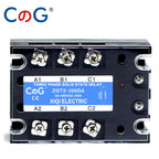 CG 3 Phase 10A 25A 40A DA 60A 80A 100A 150 200A Three Phase SSR 3-32V DC Control 24-480V AC Solid State Relay SSR AC Three DC-AC