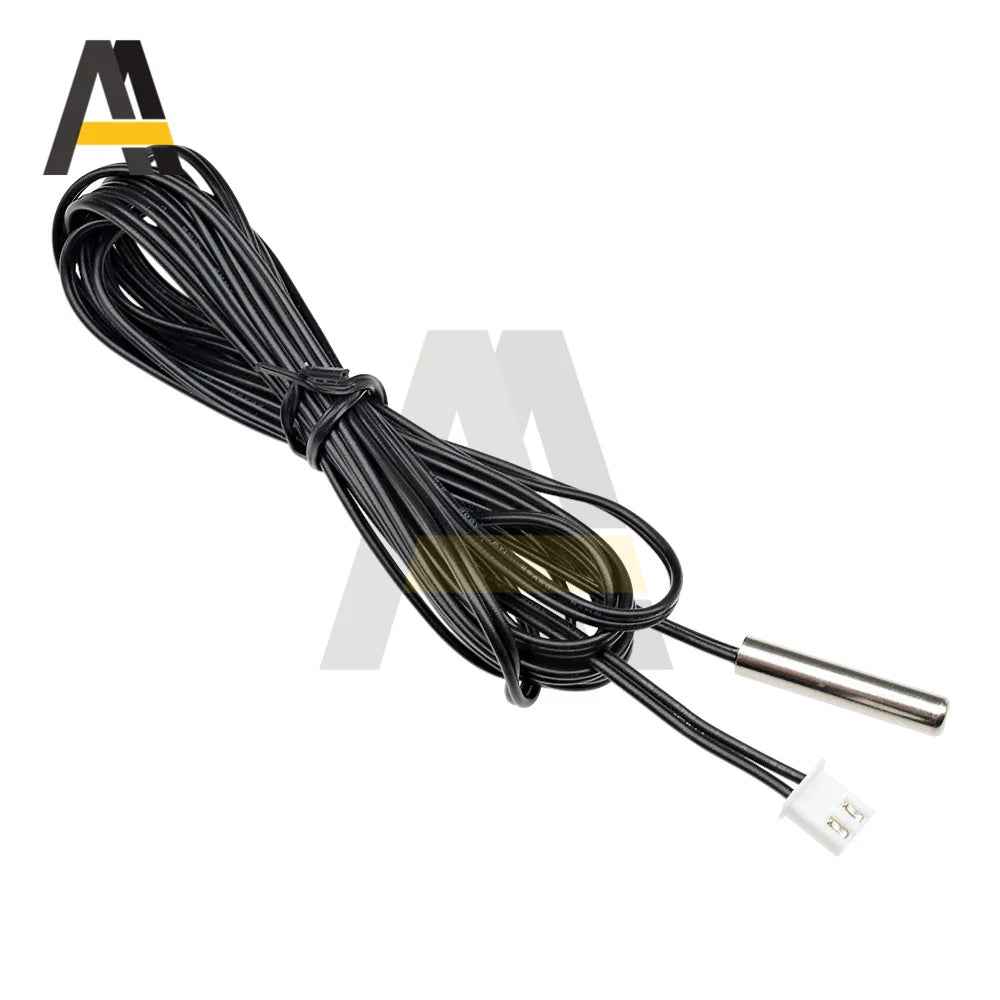 Temperature Sensing Probe MF58 3950 3435 NTC/PTC  Wire High Temperature Thermistor 10K 1% 0.3M/1M Accuracy Temperature Sensor