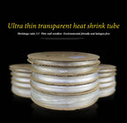 All Sizes 1mm 2mm 2.5mm 3mm 3.5mm 4mm 5mm 6mm 8mm Transparent Clear Heat Shrink Tube Shrinkable Tubing Sleeving Wrap Wire Kits