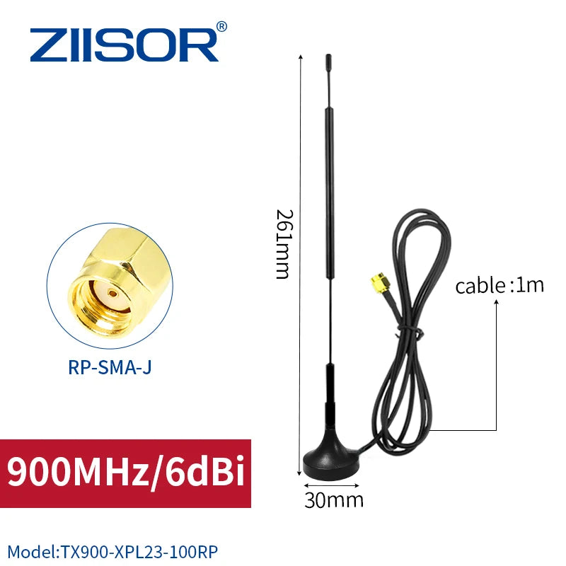 Антена Meshtastic 868 MHz LoRa Antenna 915 MHz Antena for 923 MHz RP SMA Male Antenna Для розумного сільського господарства