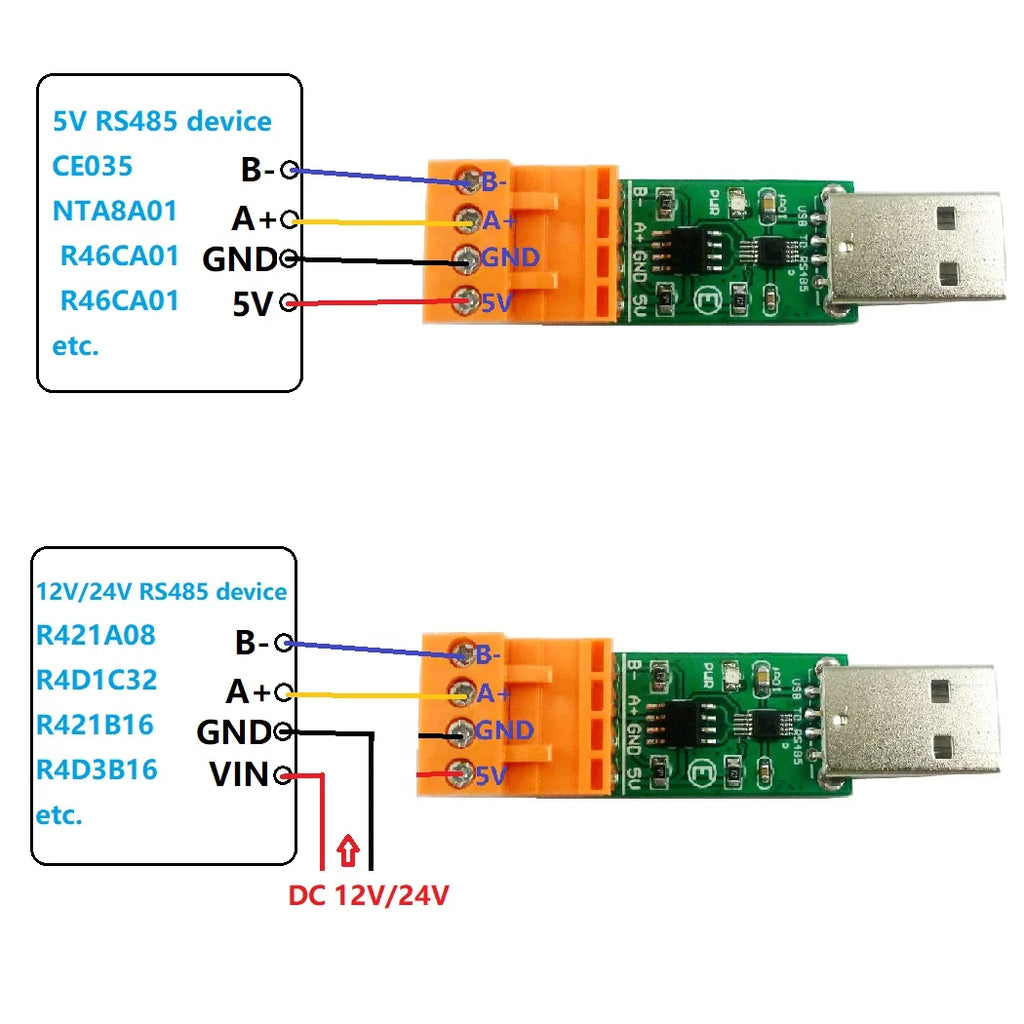 USB to RS485 Bus Converter Board CH340 SP485 WIN10 MAC LINUX Rep MAX485 MAX3485 SP3485 for PLC PTZ Modubs Modbus Relay Module