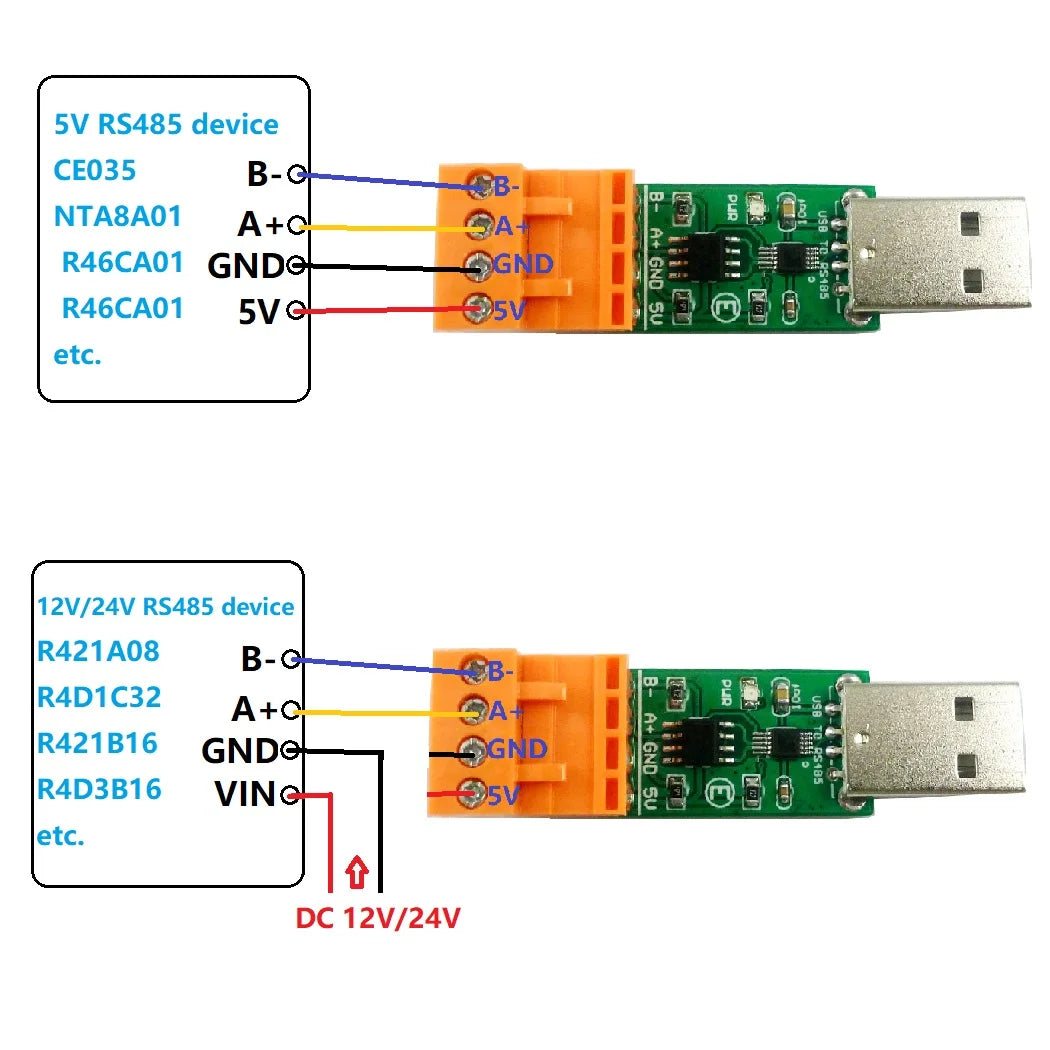 USB to RS485 Bus Converter Board CH340 SP485 WIN10 MAC LINUX Rep MAX485 MAX3485 SP3485 for PLC PTZ Modubs Modbus Relay Module