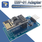 ESP8266 ESP-01 Serial WiFi Wireless Adapter Module 3.3V 5V Esp01 Breakout PCB Adapters Compatible For Arduino
