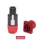 1set NL4FC Speak Connectors type 4 Pole Plug Male Speaker Audio connector
