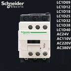 Schneider AC contactor LC1D09 LC1D12 LC1D18 BC7 F7C M7C Q7C 24V 110V 220V 380V