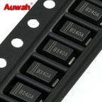 20pcs 1A 2A 3A 30V 40V SMD Schottky diode B140A B230A B240A B340A B240B DO-214AC SMA DO-214AB SMB New original