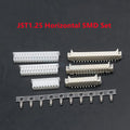 10sets SH1.0 JST1.25 PH2.0 XH2.54 SH/JST/ZH/PH/XH Horizontal / Vertical SMD Pin Header + Housing + Terminal Set 2.54mm