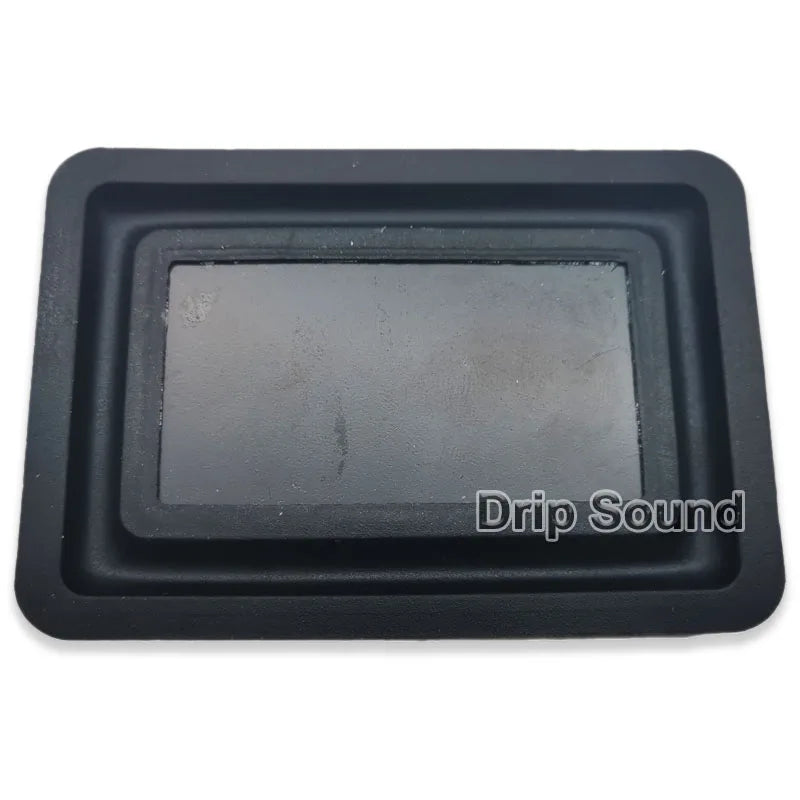 2pcs 32x58mm/36x86mm/50x65mm/59x69mm/60x85mm Square Speaker Passive Radiator Auxiliary Bass Woofer Rubber Vibration Plate