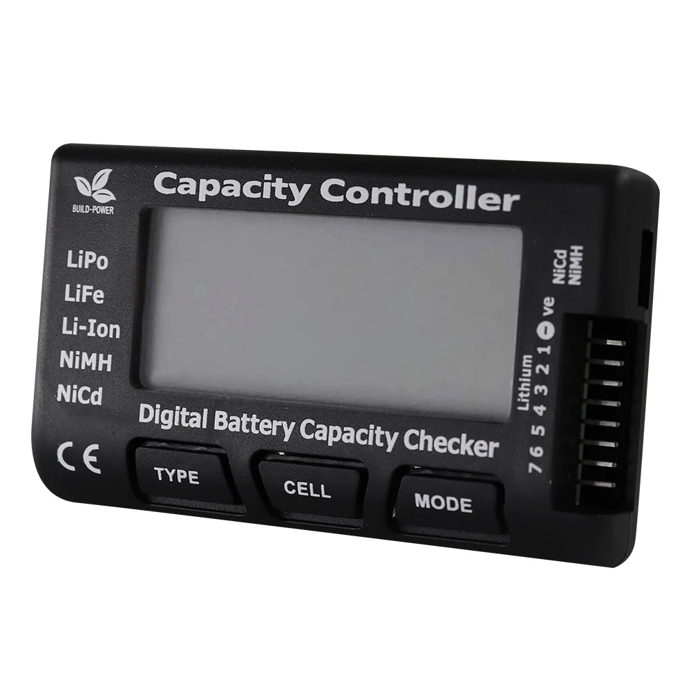 LCD Digital Battery Capacity Checker CellMeter RC CellMeter8 2-8S 4-8S Servo LiPo Li-lon NiMH Battery Tester RC CellMeter7