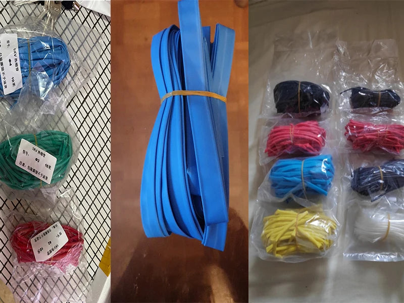 10 METER 22/ 25/30/35/40/45/50/60/70/80/90/100/120/150mm Heat Shrink Tubing Wrapping Kit Insulation Tubing Thermoresistant Tube