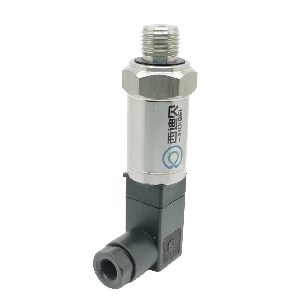 Stainless Steel Pressure Transducer Sensor G1/4 Thread 12-36V Power 4-20mA Output 0-600bar Range Water Oil Fuel Gas Air Pressure