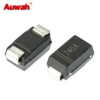 50pcs 1W SMD Zener Diode SMA DO-214AC 3.3V 3.6V 3.9V 4.3V 4.7V 5.1V 5.6V 6.2V 6.8V 7.5V 8.2V 9.1V 10V 11V 12V 1SMA47 Series