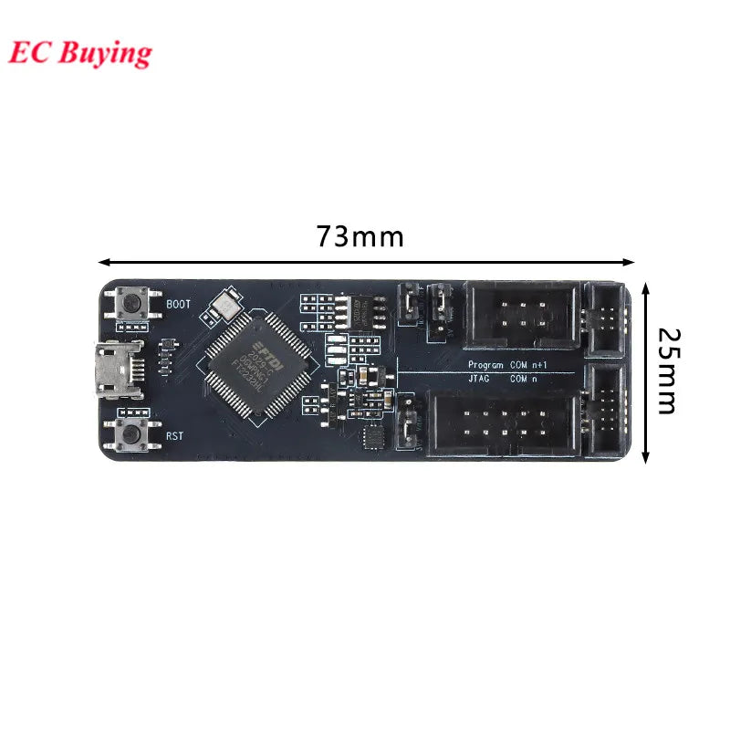 1-5Pc ESP32 ESP-Prog Development Board JTAG Debug Program Downloader Module Debugging Tool For ESP8266 ESP32 Original With Cable