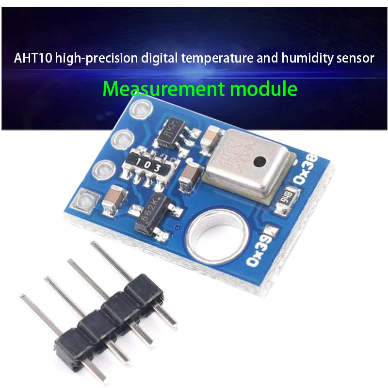 AHT10 High Precision Digital Temperature and Humidity Sensor Measurement Module I2C Communication Replace DHT11 SHT20 AM2302