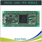 Surenoo 85.00*36.00 SAMSUNG 8-Bit Parallel IIC I2C 1602 162 16X2 VFD Display LCD Module Screen Panel 16T202DA1J