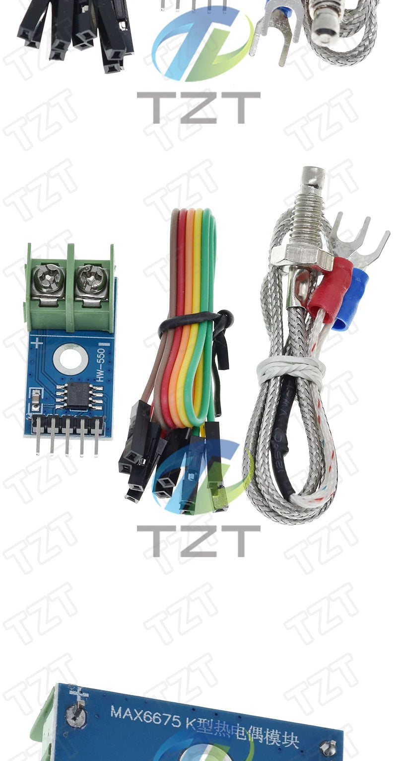 MAX6675 Module + K Type Thermocouple Thermocouple Sensors TZT Temperature Degrees Module for arduino