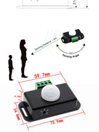 New HC-SR501 HC-SR505 AM312 SR602 HW-MS03 Adjust IR Pyroelectric Infrared Mini PIR module Motion Sensor Detector Module
