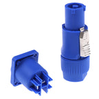 2Pcs/Set 3 Pin Neutrik PowerCon Stage Light Power Cable Chassis Panel Plug Audio Connector High Quality Wholesale