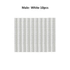 10pcs 40 Pin 1x40 Single Row Male and Female 2.54 Breakable Pin Header PCB JST Connector Strip for arduino DIY Kit