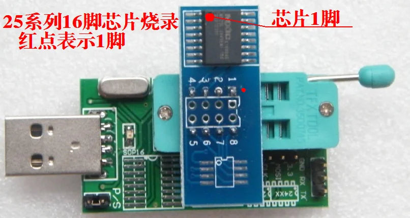 New ch341a bios usb programmer sop8 test clip soic8 sop16 1.8V adapter w25q64 mx25l6405 mx25l6405d 24 25 usb eeprom programmer