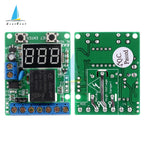 DC 12V 24V LED Digital Voltage Control Relay Module Relay Switch Control Board Voltage Detection Charging Discharge Monitor