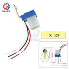 Waterproof Sensitive Auto Photo Switch AS-20 DC 12V AC 110V 220V 10A On/Off Photocell Street Light Switch Sensor Switch Tools