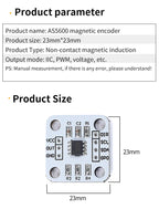 5Pc/1pc AS5600 Magnetic Encoder Module TLE5012 MT6701 MT6816 MT6826S AK09911C KTH7824 3144E Sensor Induction Control Door Switch