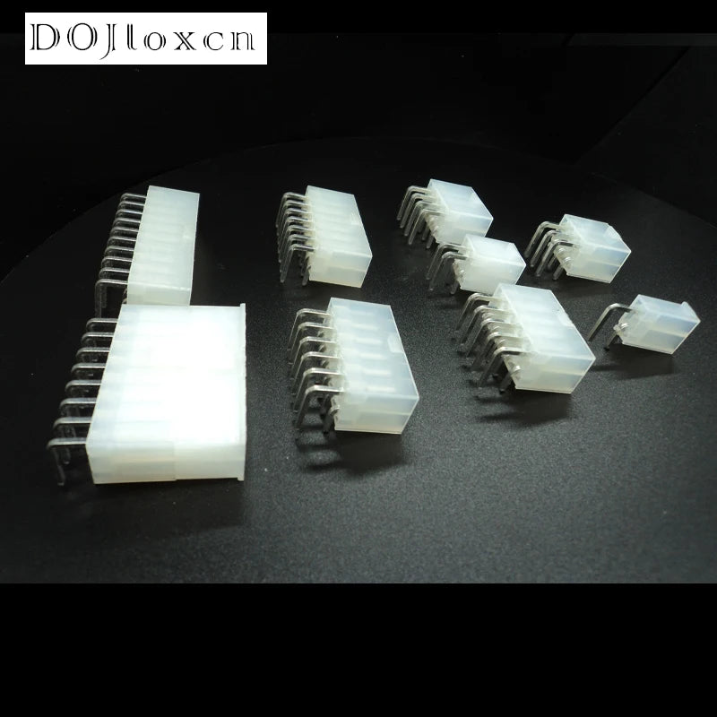 5 Sets Molex Automotive Wire Connector Plug 5557 Series 2P 4P 6P 8P 10P 12P 14P 16P 18P 20P 22P 24P 4.2mm Male  Female Socket