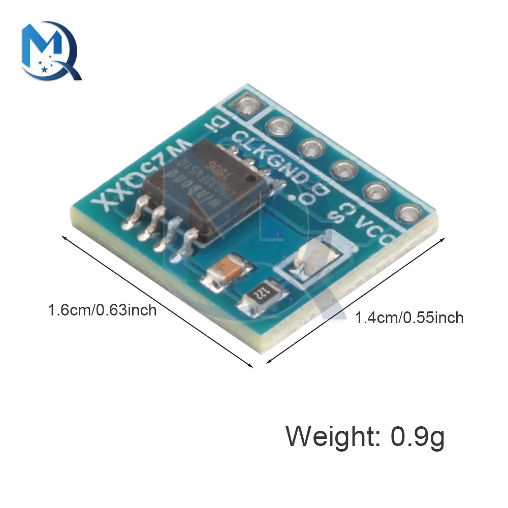 W25Q32 W25Q64 W25Q128 FLASH Flash Memory Module 4M-16MByte Large Capacity SPI interface BV FV STM32 Code Memory Board
