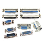 5Pcs DB9 DB15 DB25 DB37/9/15/25/37 Pin Straight 180 Degree Male Female Plug D-sub PCB Mounting Connector DP9 DP15 DP25 DP37