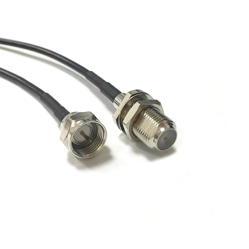 RG174 Cable IEC PAL DVB-T to SMA / F TV Male Plug & Female Jack RF Jumper Pigtail Adapter 20cm