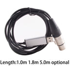 FTDI FT232RL USB TO DMX512 DMX 512 Controller RS485 Dongle Interface Adapter Converter Cable For Freestyler Lightkey Software