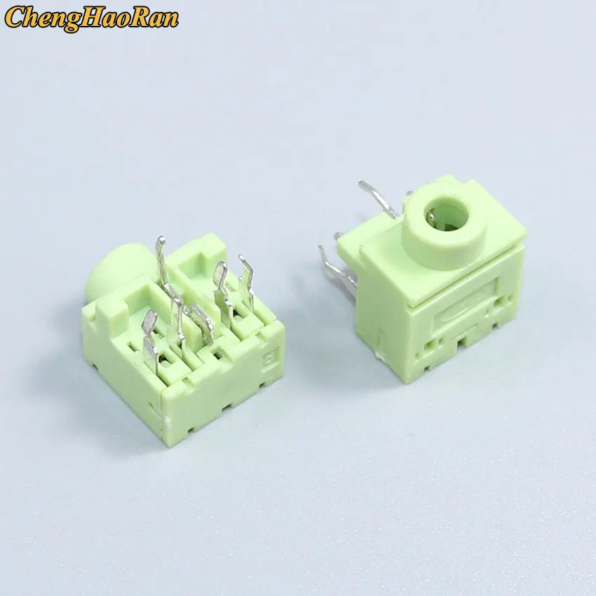 PJ Series 3.5mm Stereo Female Socket with Screw Audio Headphone Jack 3P Vertical Double Channel Connector 393 358 313 306（1-20）