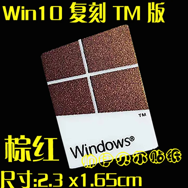 Sticker original tenth generation cpu 10th generation i3 i5 i7 i9 label hire small gold label notebook decoration