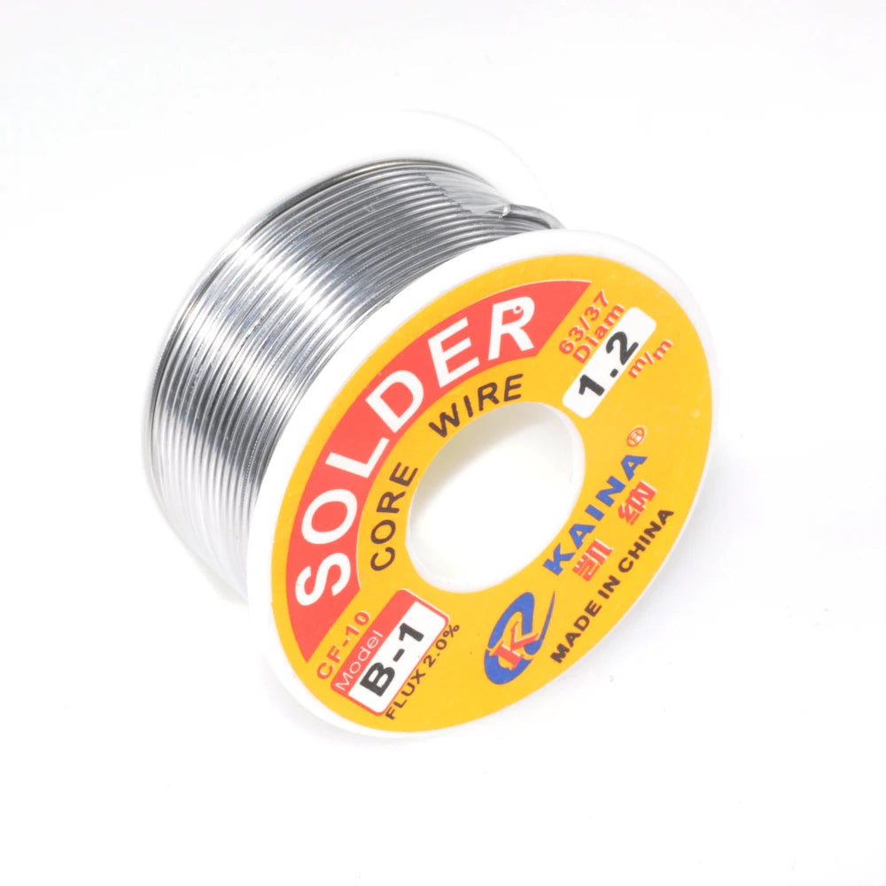 100G Solder Wire Tin CF-10 63/37 Model B-1 0.5/0.6/0.8/1.0/1.2/1.5/2.0mm Diameter Welding Solder Core