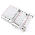 1pcs 2.54mm Pitch DC3 IDC FC Female To Male 10/14/16/20/26/30/34/40/50/64 Pin Connector Flat Ribbon Data Cable 10CM 20CM 30CM