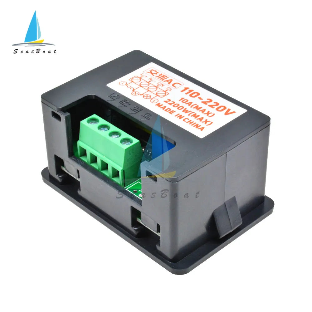 1.37 inch LCD Display Microcomputer Time Controller Programmable Digital Time Delay Relay 12V 24V 110V 220V LED Digital Relay