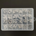 240Pcs 24 Models Micro USB Connector Socket Jack MP3/4/5 Moblie Phone And Mobile Power Ban Assorted Kit SMD DIP Socket Set