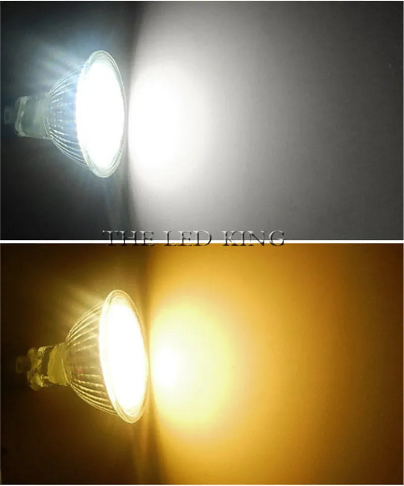 Super Bright MR11 COB 6W 9W 12W LED Bulb GU4 5730 12V, Warm White / 4000K / Cold White LED Bulb Factory Wholesale Price!