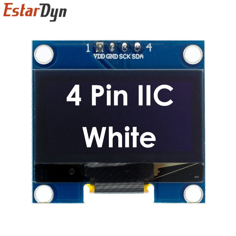 RoHS 1.3 inch OLED Module White/Blue  SPI/IIC I2C Communicate Color 128X64 1.3 inch OLED LCD LED Display Module 1.3" OLED Module
