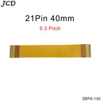 JCD 0.3 mm Pitch 13 21 23 25 27 21 33 39 45 51 Pin FFC FPC Flexible Flat Cable Forward Direction  FPC Connector cable