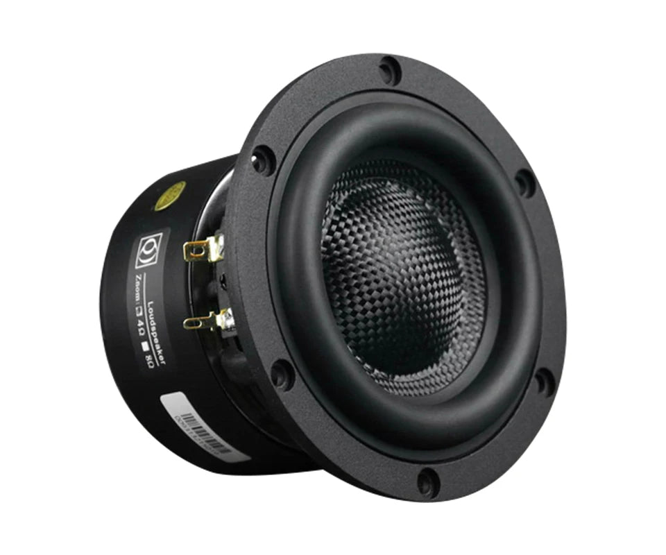 AIYIMA 1Pcs 4 Inch Subwoofer Speaker HiFi Home Theater Glass Fiber Cone Audio Speaker 4 8 Ohm 80W Loudspeaker