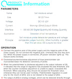 Capacitive Soil Moisture Sensor Module / Soil Humidity Digital Display Relay Control Module Automatic Watering For Arduino