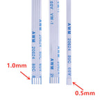5PCS FPC FFC Ribbon Flexible Flat Cable 4/6/8/10/12/14/16/18/20/24/26/30/40/50/60 Pin Pitch 0.5MM 1.0MM A-Type B-Type 5CM 10CM