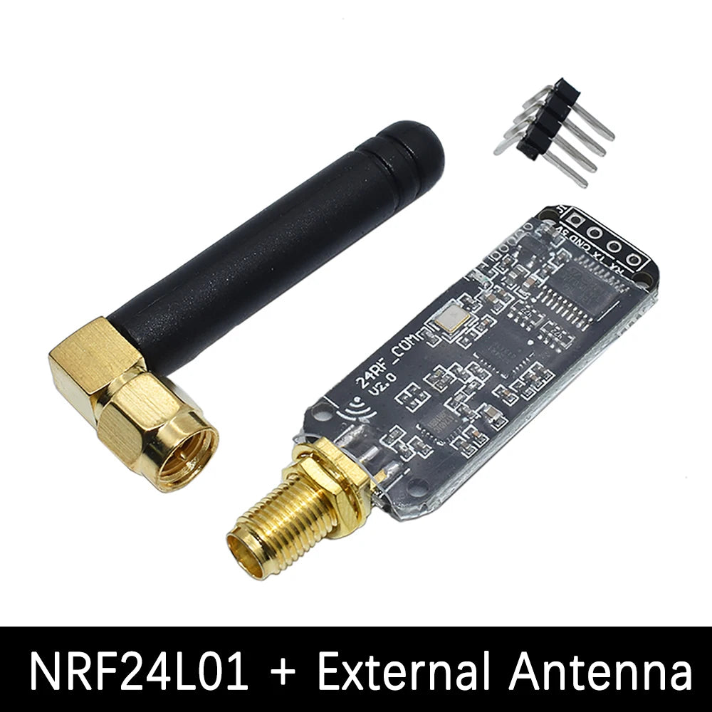 USB NRF24L01+ 2.4G wireless data transmission module 2.4GHz NRF24L01 upgrade version TTL NRF24L01 For Arduino