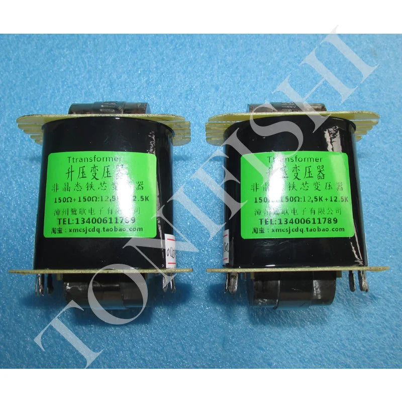 150Ω+150Ω: 12.5K+12.5K single-ended balanced step-up transformer, Dual C amorphous core，over-signal current 60mA
