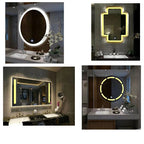12V 220V 110V Touch Sensor Switch 12V 5A 60W LED Smart Single Key Mirror Light Switch Touch Dimmer Switch For Bathroom Mirror