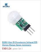 1~10PC 220V AC 50Hz Auto Infrared Sensor Switch PIR Microwave Radar Body Motion Sensor Module Adjustable For Time Distance Range
