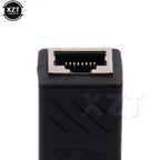RJ45 Connector Female To Female Ethernet CAT6 Coupler Cat7 Cat5e Network Cable LAN RJ45 UTP Inline Conector Extender Adapter